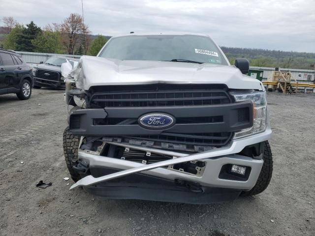 1FTEX1EP0JFD40387 - 2018 FORD F150 SUPER CAB SILVER photo 5