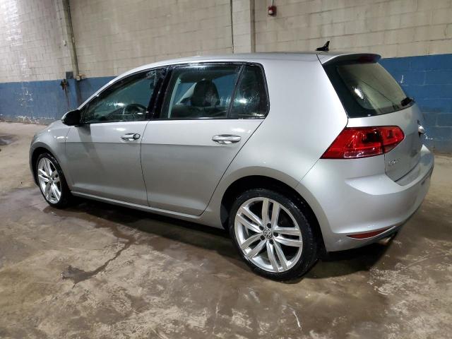 3VW217AU1FM003587 - 2015 VOLKSWAGEN GOLF SILVER photo 2