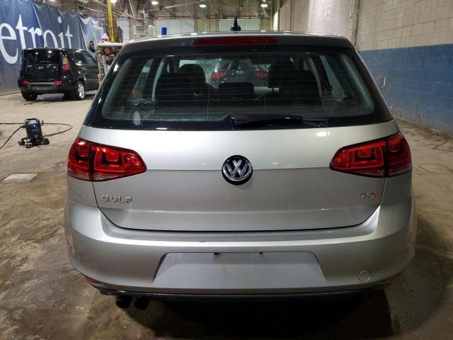 3VW217AU1FM003587 - 2015 VOLKSWAGEN GOLF SILVER photo 6