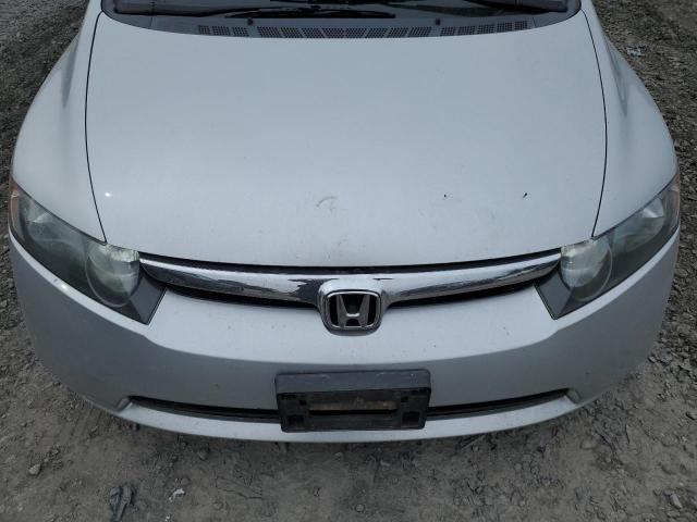 2HGFA16538H301371 - 2008 HONDA CIVIC LX SILVER photo 11