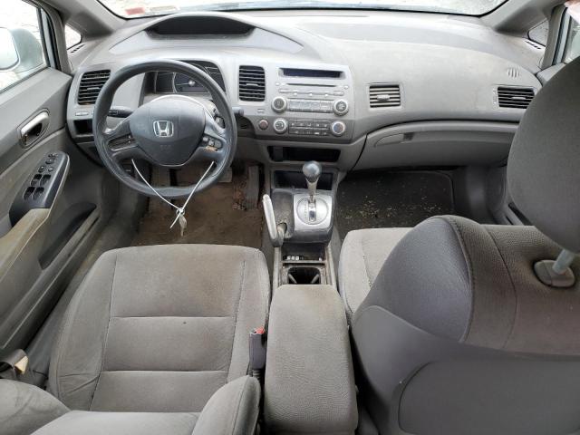 2HGFA16538H301371 - 2008 HONDA CIVIC LX SILVER photo 8