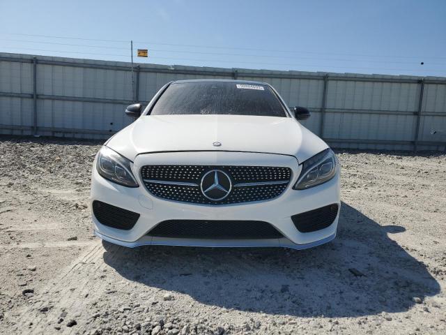 55SWF6EB0GU137598 - 2016 MERCEDES-BENZ C 450 4MATIC AMG WHITE photo 5