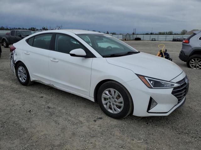 5NPD74LF9KH446349 - 2019 HYUNDAI ELANTRA SE WHITE photo 4