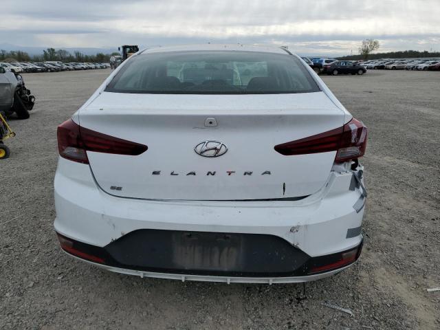 5NPD74LF9KH446349 - 2019 HYUNDAI ELANTRA SE WHITE photo 6