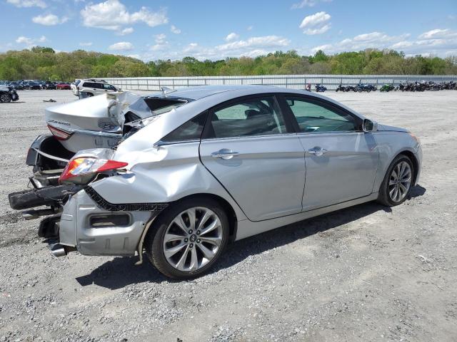 5NPEC4AB5BH184331 - 2011 HYUNDAI SONATA SE SILVER photo 3