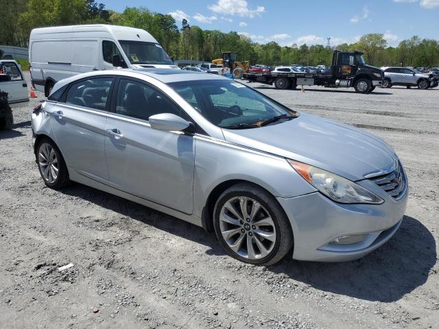 5NPEC4AB5BH184331 - 2011 HYUNDAI SONATA SE SILVER photo 4