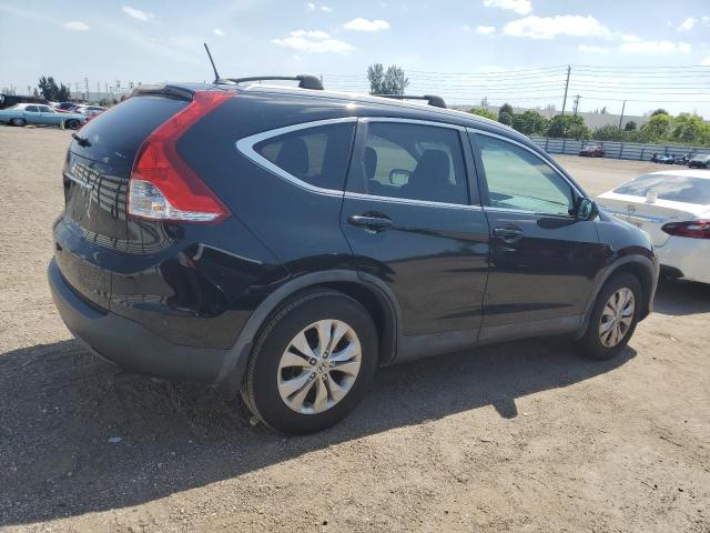 2HKRM3H72CH513563 - 2012 HONDA CR-V EXL BLACK photo 3