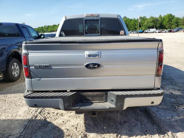 1FTFW1ET1BFD20784 - 2011 FORD F150 SUPERCREW SILVER photo 6