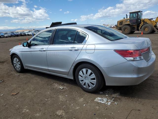 1HGCP2F36CA245617 - 2012 HONDA ACCORD LX SILVER photo 2