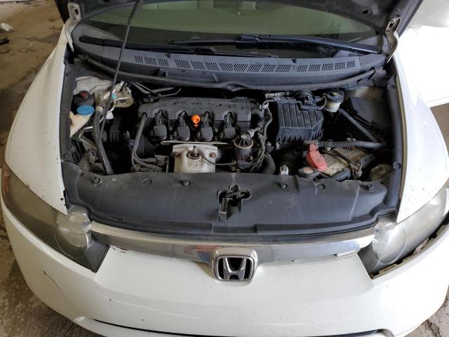 1HGFA16596L146065 - 2006 HONDA CIVIC LX WHITE photo 11