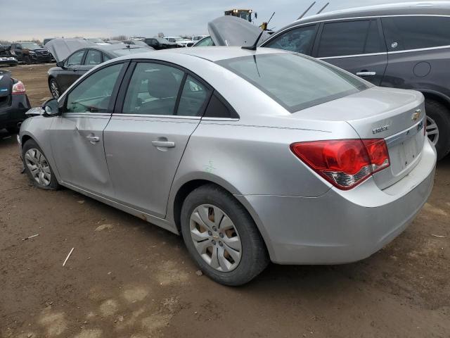 1G1PC5SH4C7185938 - 2012 CHEVROLET CRUZE LS SILVER photo 2