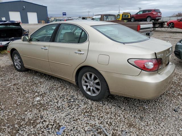 JTHBF30G430106184 - 2003 LEXUS ES 300 BEIGE photo 2