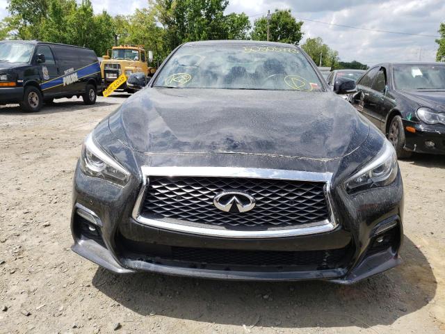 JN1FV7ARXKM800675 - 2019 INFINITI Q50 RED SPORT 400 BLACK photo 5