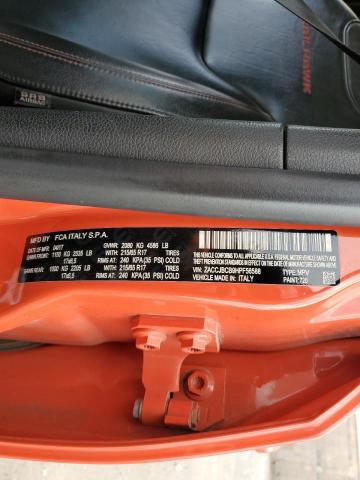 ZACCJBCB9HPF56588 - 2017 JEEP RENEGADE TRAILHAWK ORANGE photo 13