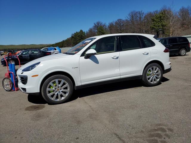 WP1AE2A26HLA68264 - 2017 PORSCHE CAYENNE SE HYBRID PLATINUM WHITE photo 1