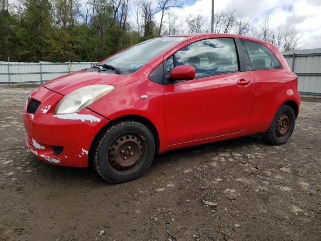 JTDJT923185159616 - 2008 TOYOTA YARIS RED photo 1