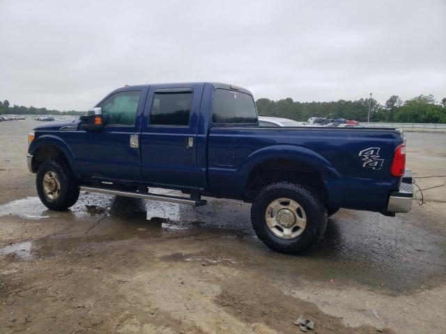 1FT7W2B62BEC80004 - 2011 FORD F250 SUPER DUTY BLUE photo 2