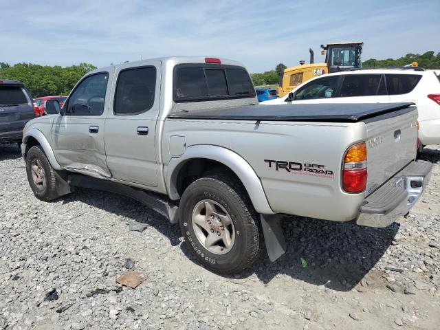 5TEGN92N03Z245107 - 2003 TOYOTA TACOMA DOUBLE CAB PRERUNNER SILVER photo 2