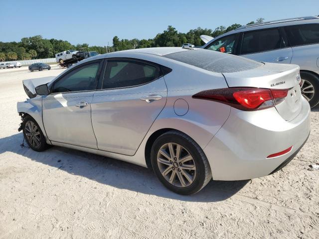 5NPDH4AE4GH761591 - 2016 HYUNDAI ELANTRA SE SILVER photo 2