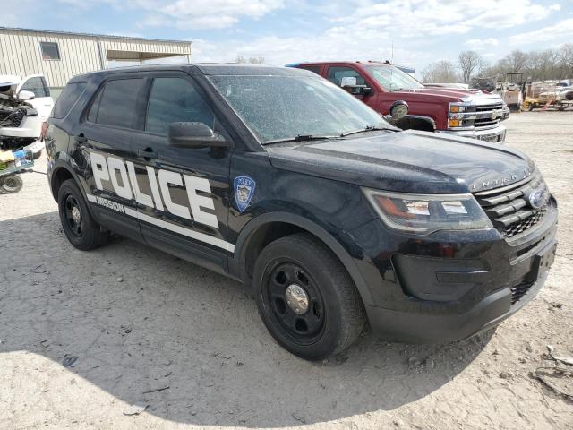 1FM5K8AT6JGB67913 - 2018 FORD EXPLORER POLICE INTERCEPTOR BLACK photo 4
