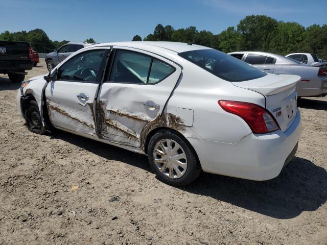 3N1CN7AP6HL875572 - 2017 NISSAN VERSA S WHITE photo 2