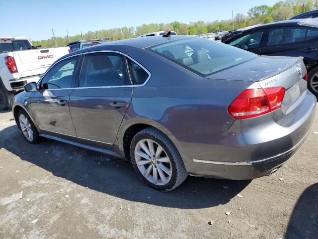 1VWBN7A36DC103355 - 2013 VOLKSWAGEN PASSAT SE GRAY photo 2