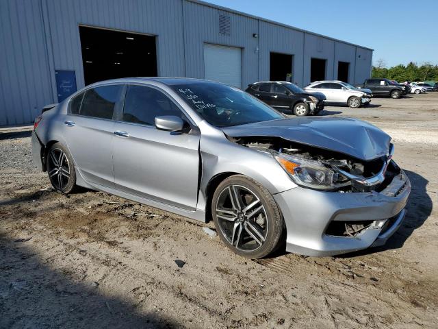 1HGCR2F66GA151490 - 2016 HONDA ACCORD SPORT SILVER photo 4