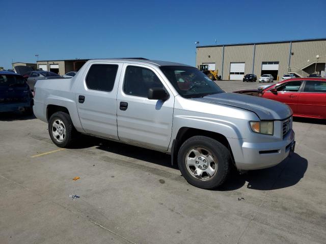 2HJYK16256H546501 - 2006 HONDA RIDGELINE RT GRAY photo 4