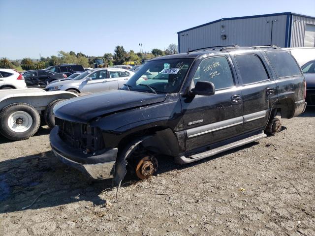 1GNEC13T12R237448 - 2002 CHEVROLET TAHOE C1500 BLACK photo 1