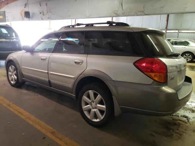 4S4BP62C467352962 - 2006 SUBARU LEGACY OUTBACK 2.5I LIMITED SILVER photo 2