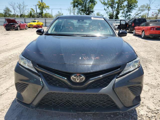 4T1B11HK1KU277653 - 2019 TOYOTA CAMRY L BLACK photo 5