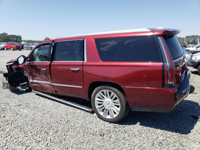 1GYS3KKJ0HR295345 - 2017 CADILLAC ESCALADE ESV PLATINUM Bordo foto 2