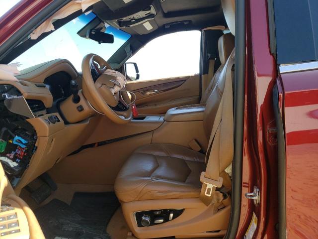 1GYS3KKJ0HR295345 - 2017 CADILLAC ESCALADE ESV PLATINUM Bordo foto 7