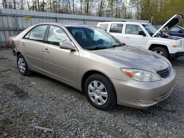 4T1BE32K43U168274 - 2003 TOYOTA CAMRY LE TAN photo 4