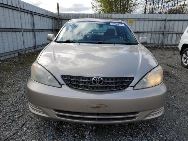 4T1BE32K43U168274 - 2003 TOYOTA CAMRY LE TAN photo 5