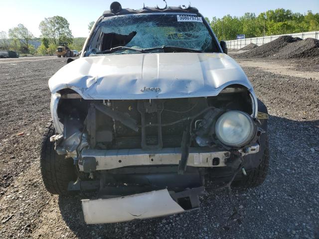 1J4GK38K74W110962 - 2004 JEEP LIBERTY RENEGADE GRAY photo 5