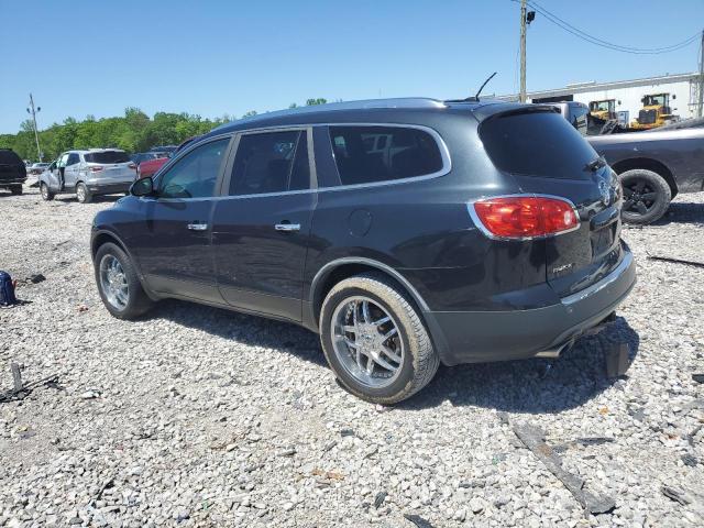 5GAER237X8J179817 - 2008 BUICK ENCLAVE CXL BLACK photo 2