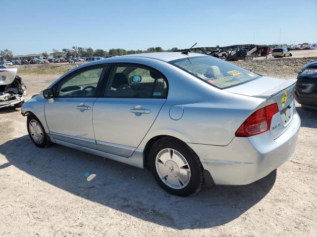 JHMFA36227S011905 - 2007 HONDA CIVIC HYBRID SILVER photo 2