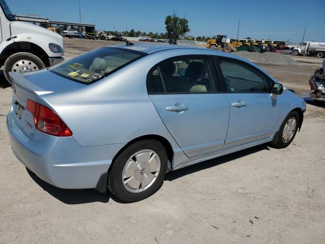 JHMFA36227S011905 - 2007 HONDA CIVIC HYBRID SILVER photo 3