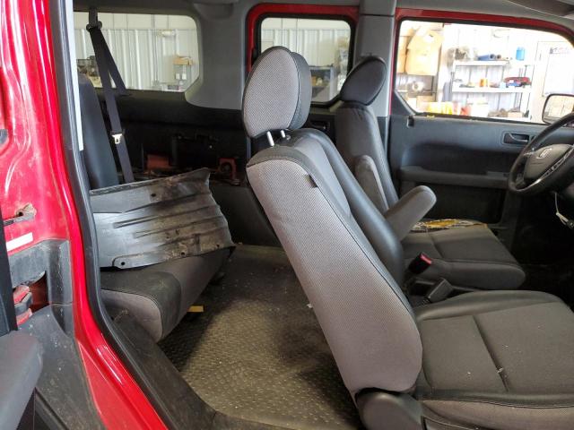 5J6YH28645L025015 - 2005 HONDA ELEMENT EX RED photo 10