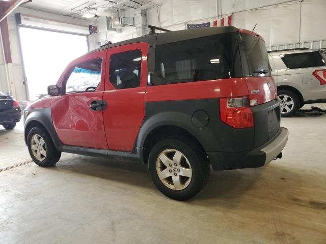 5J6YH28645L025015 - 2005 HONDA ELEMENT EX RED photo 2