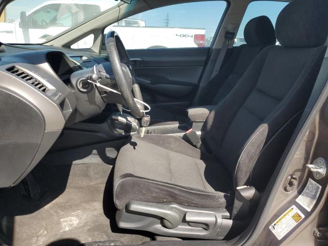 19XFA166X9E021340 - 2009 HONDA CIVIC LX-S رمادي صورة 7