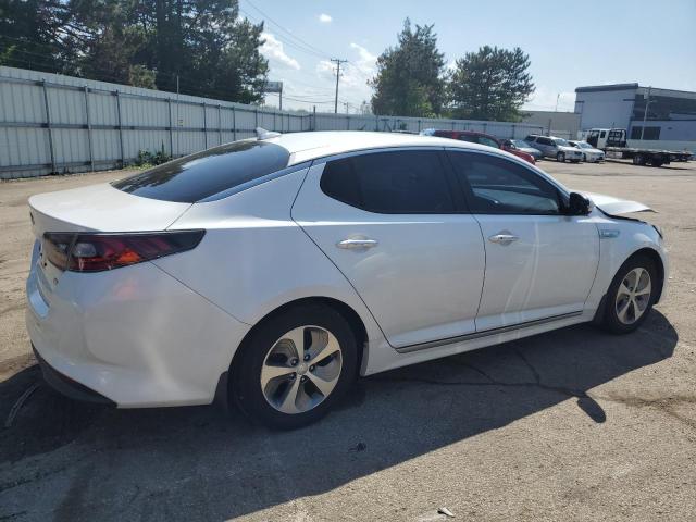 KNAGM4AD8E5069957 - 2014 KIA OPTIMA HYBRID WHITE photo 3