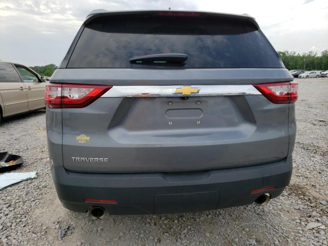 1GNERFKW3LJ167619 - 2020 CHEVROLET TRAVERSE LS BLACK photo 6