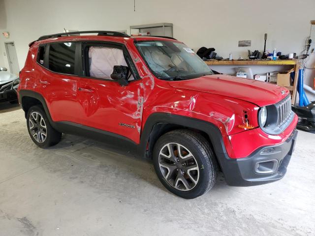 ZACCJBBT3GPD24190 - 2016 JEEP RENEGADE LATITUDE RED photo 4