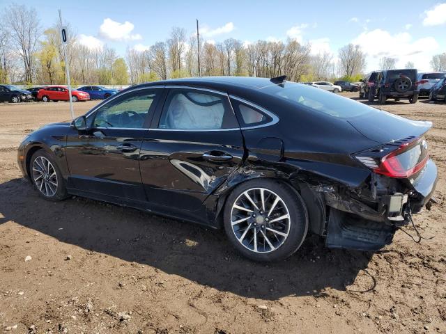 5NPEH4J20MH098557 - 2021 HYUNDAI SONATA LIMITED BLACK photo 2