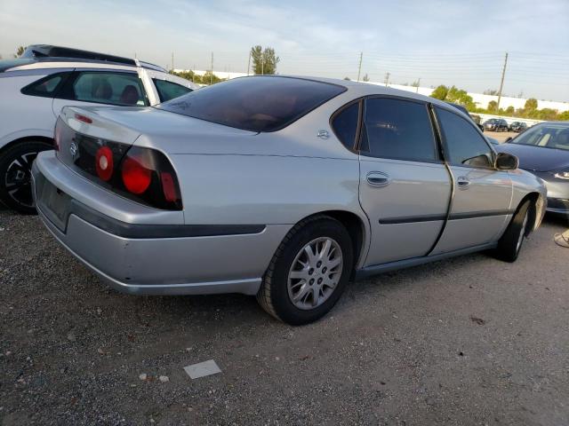 2G1WF52EX49322115 - 2004 CHEVROLET IMPALA SILVER photo 3