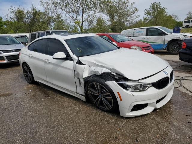 WBA4B3C56GG528340 - 2016 BMW 435 XI GRAN COUPE WHITE photo 4