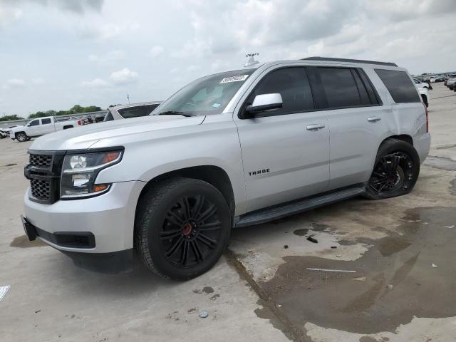 1GNSCBKC4FR667698 - 2015 CHEVROLET TAHOE C1500 LT SILVER photo 1