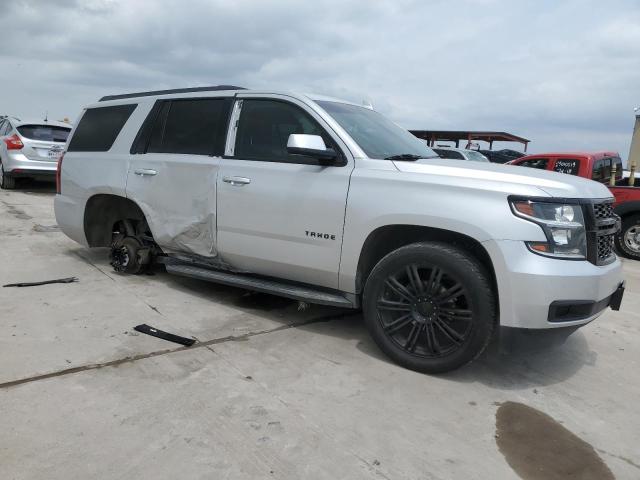 1GNSCBKC4FR667698 - 2015 CHEVROLET TAHOE C1500 LT SILVER photo 4